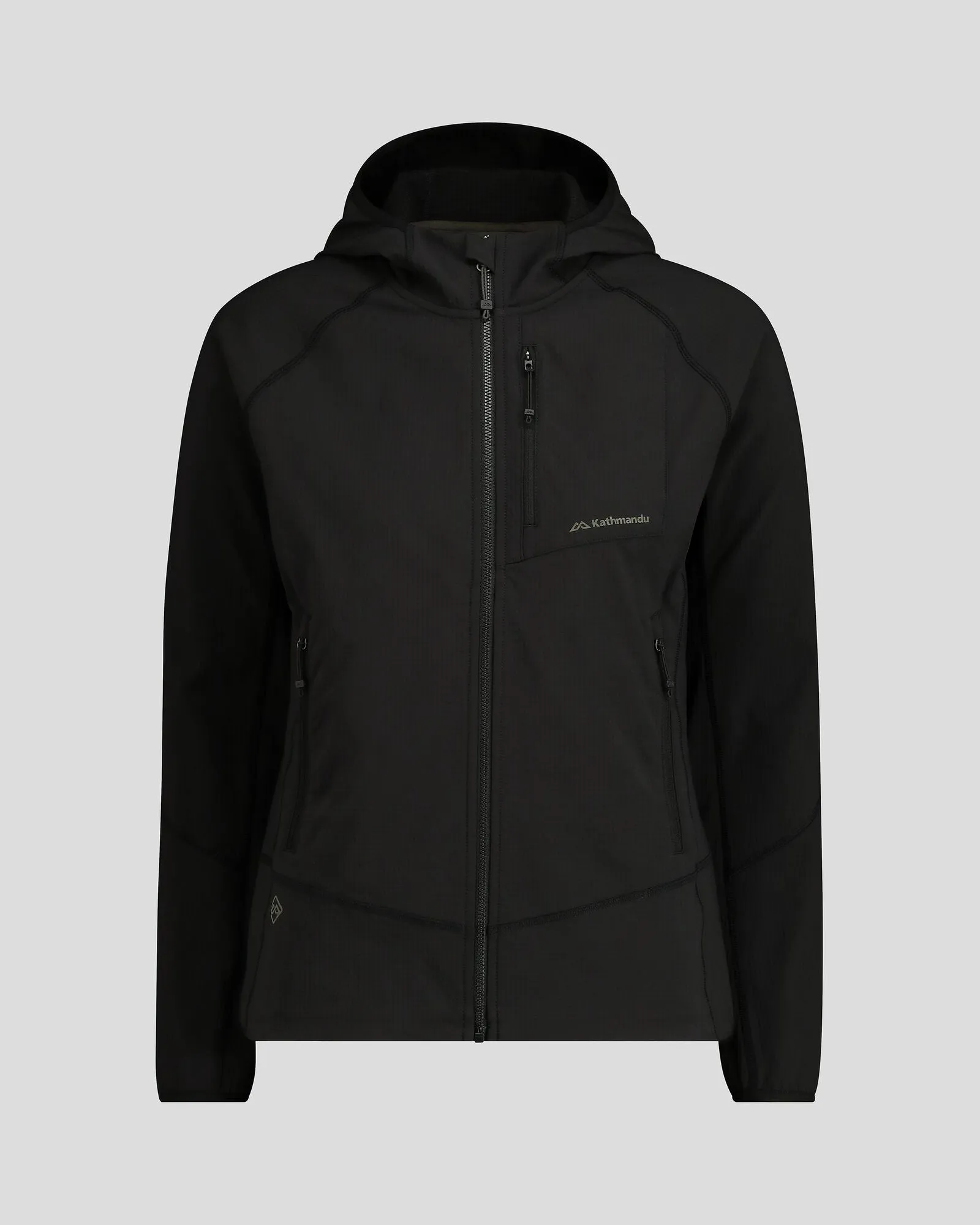 Women's Aysen Hooded Fleece Jacket - Black Stingray