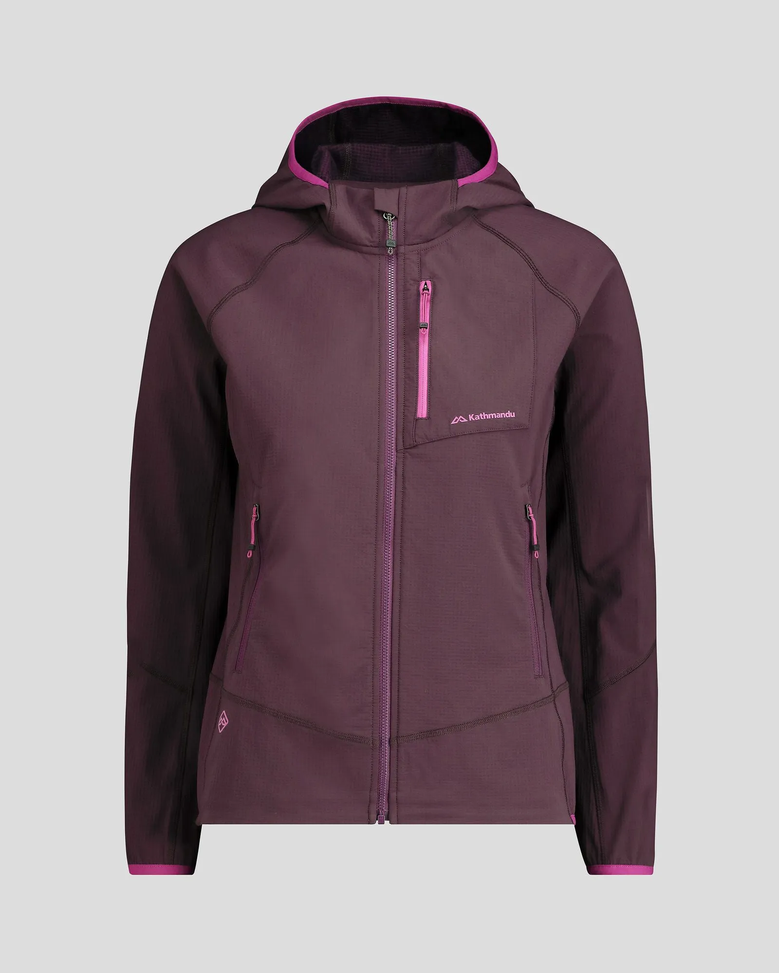 Women's Aysen Hooded Fleece Jacket - Jam