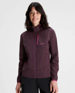 Women's Aysen Hooded Fleece Jacket - Jam
