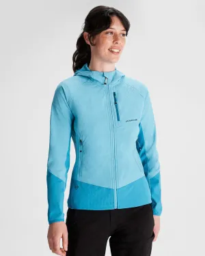 Women's Aysen Hooded Fleece Jacket - Light Sea