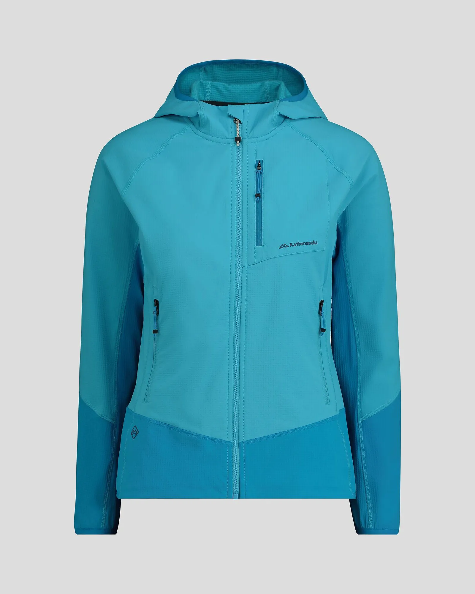 Women's Aysen Hooded Fleece Jacket - Light Sea