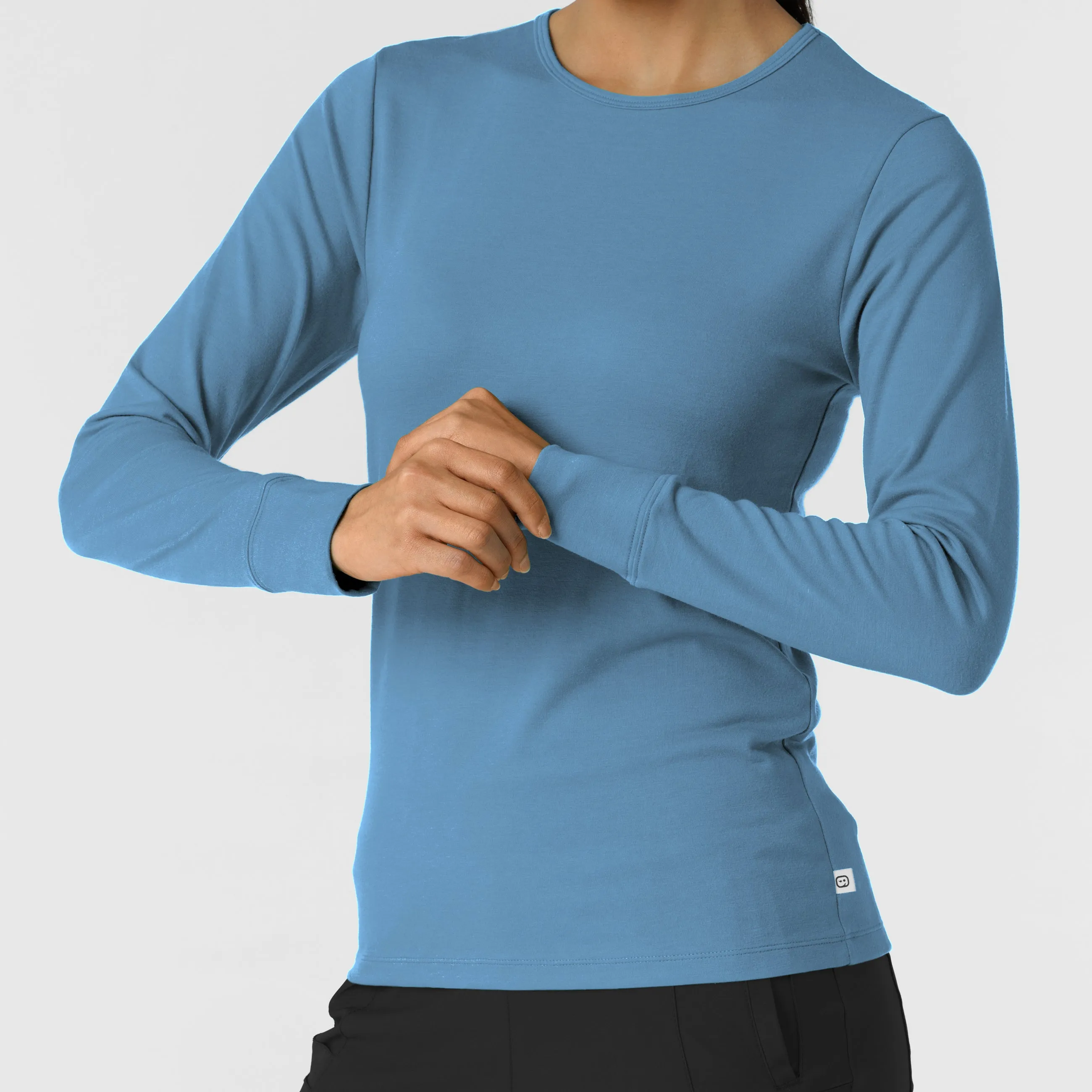Women's Essential Layer Long Sleeve - Pacific Blue
