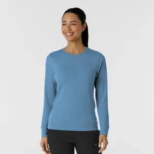 Women's Essential Layer Long Sleeve - Pacific Blue