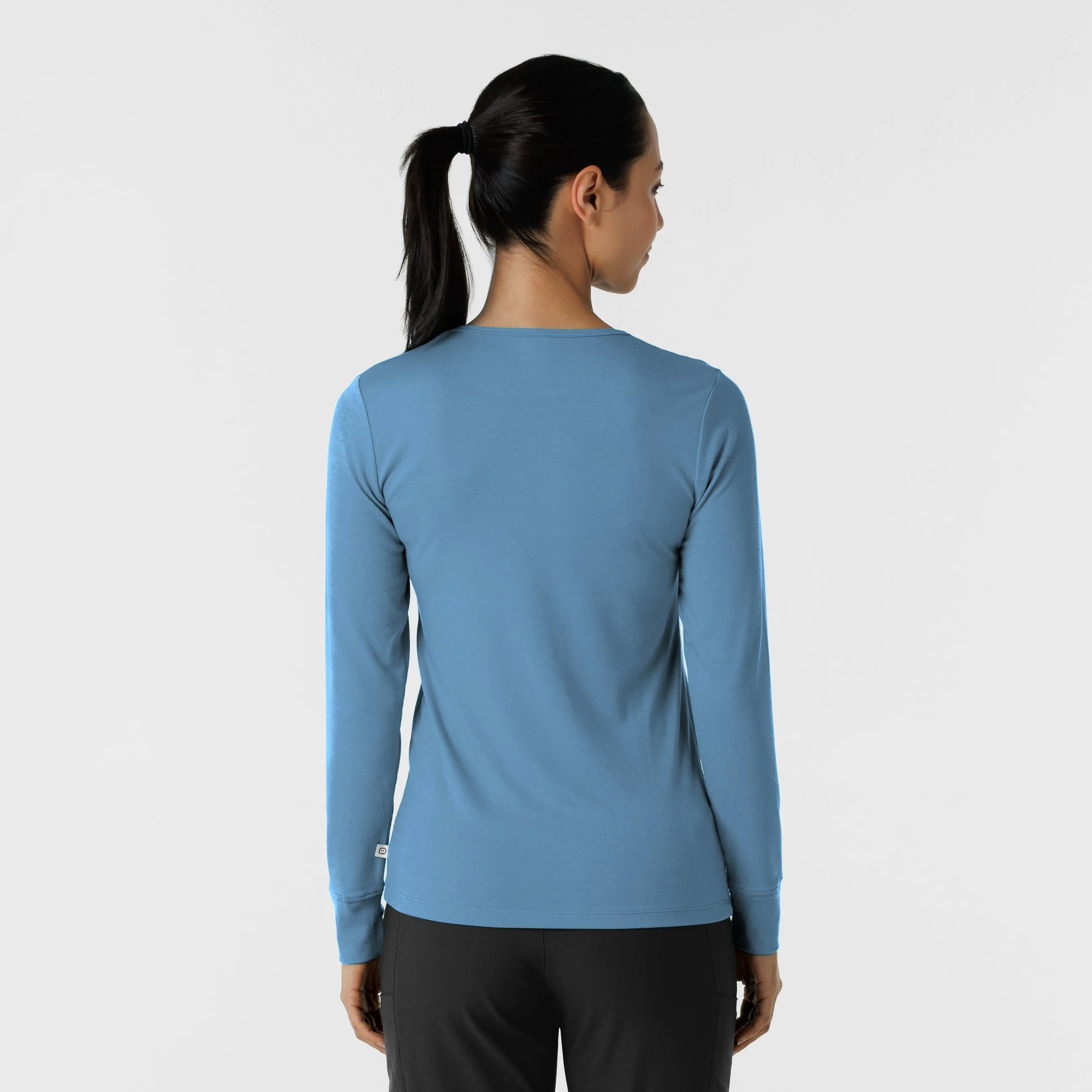 Women's Essential Layer Long Sleeve - Pacific Blue