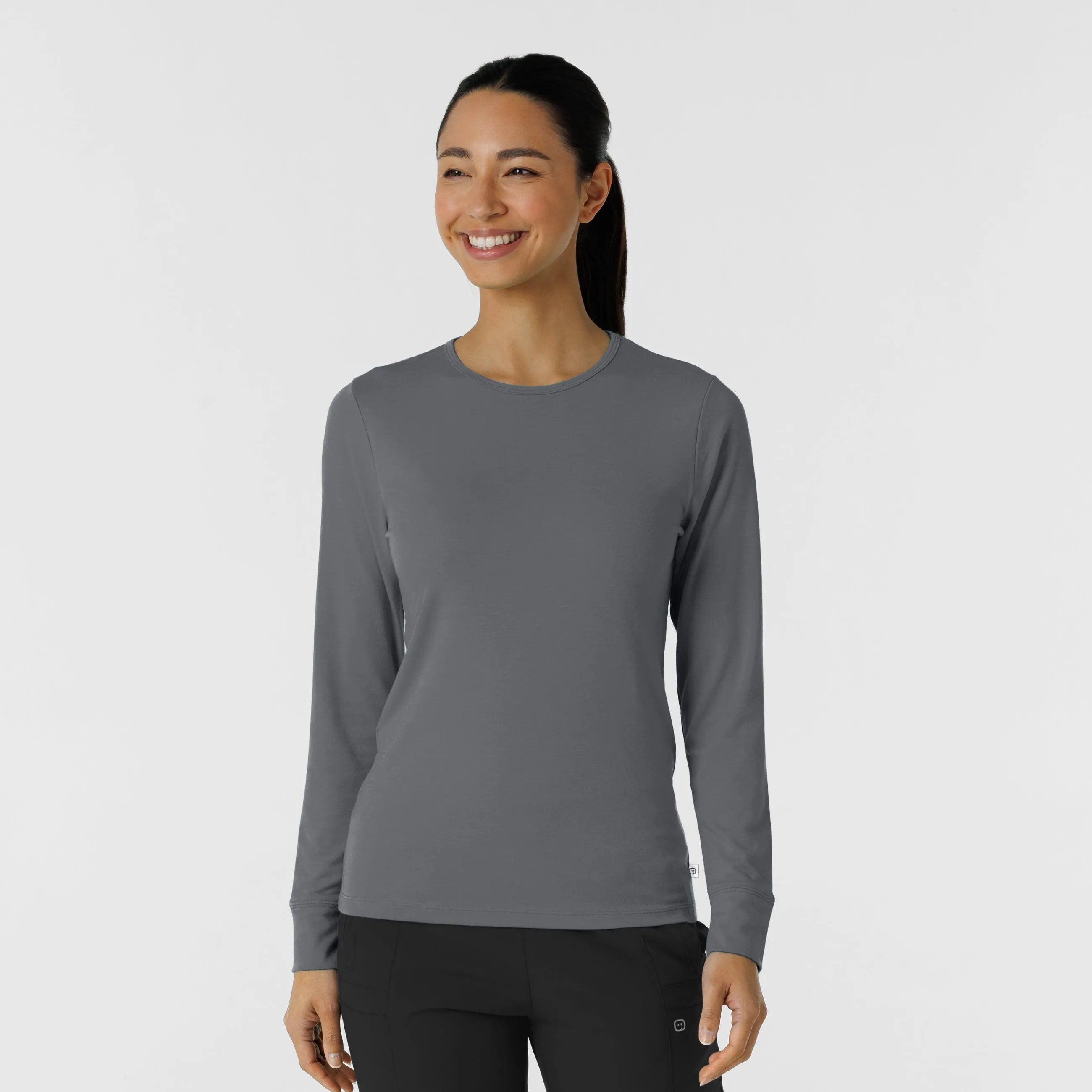Women's Essential Layer Long Sleeve - Pewter