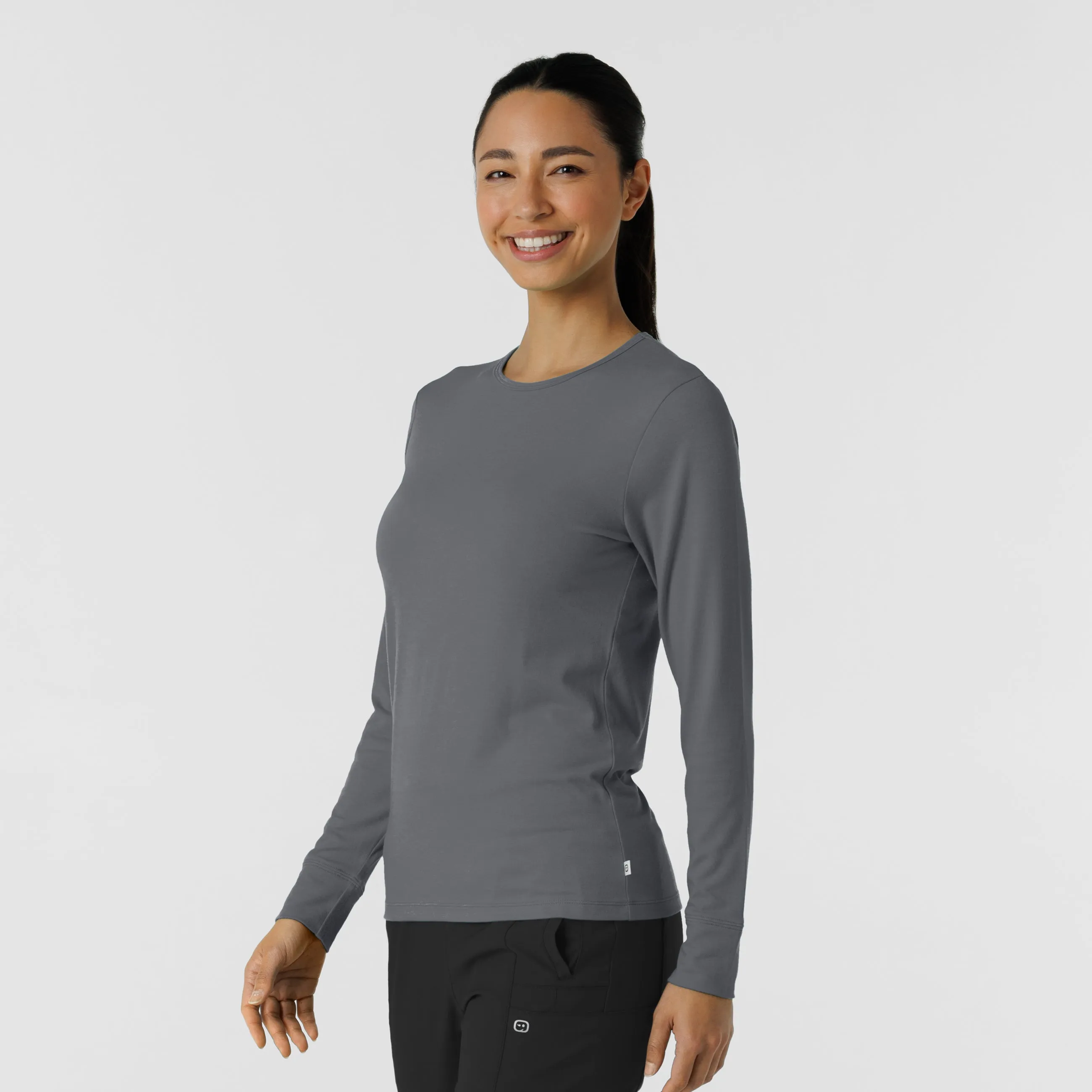 Women's Essential Layer Long Sleeve - Pewter