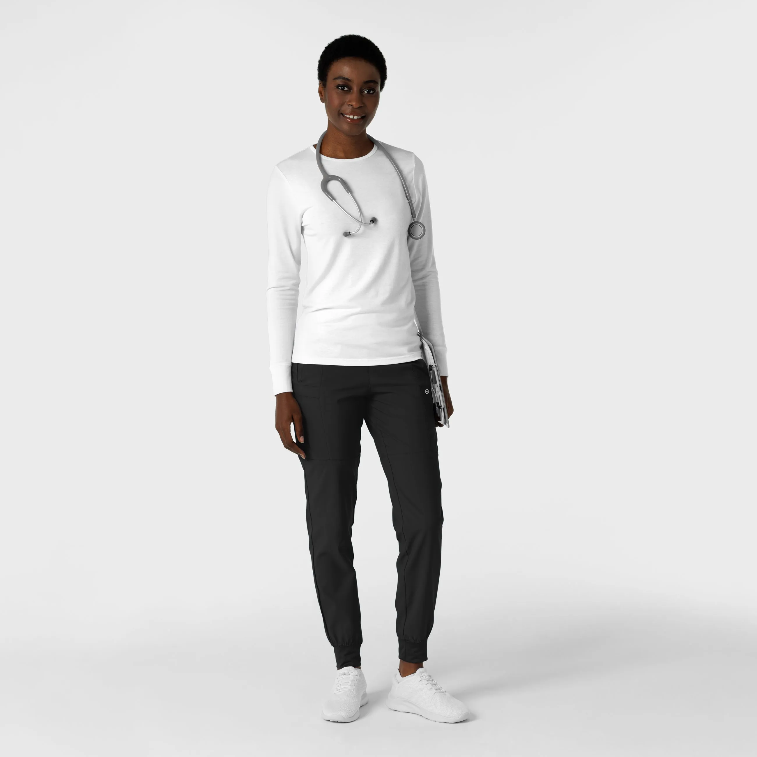 Women's Essential Layer Long Sleeve - White