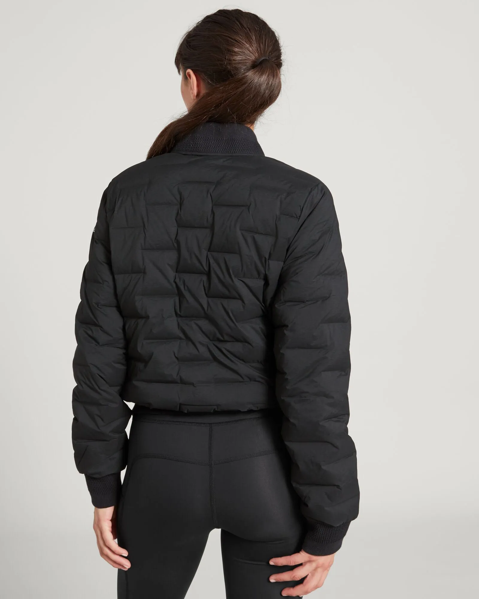 Women's Federate Stretch Down Bomber Jacket - Black