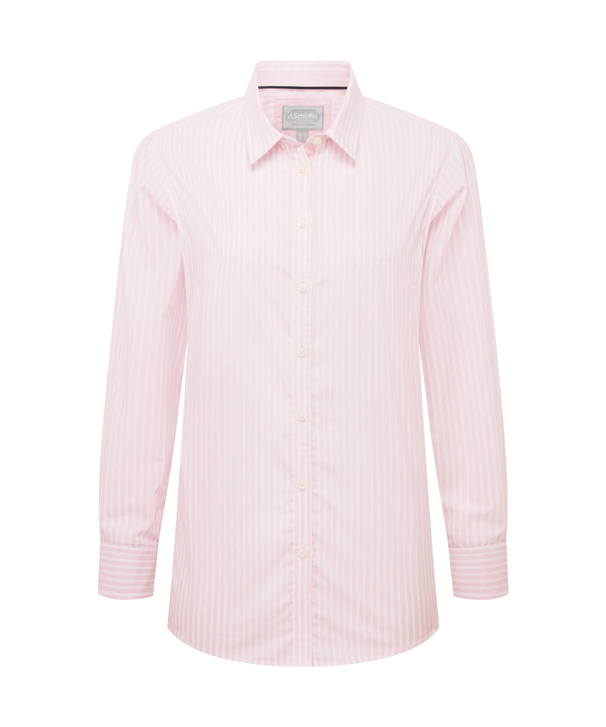 Women's Holme Striped Shirt - Mauve Blush