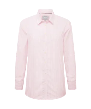Women's Holme Striped Shirt - Mauve Blush