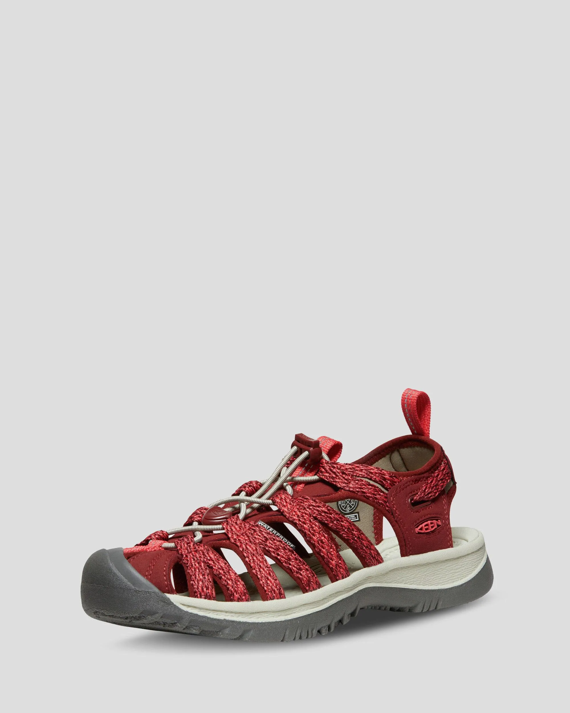 Women's Keen Whisper Sandals - Cayenne/Fired Brick