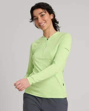WTR-Seeker Women's Splash Long Sleeve Top - Glowy