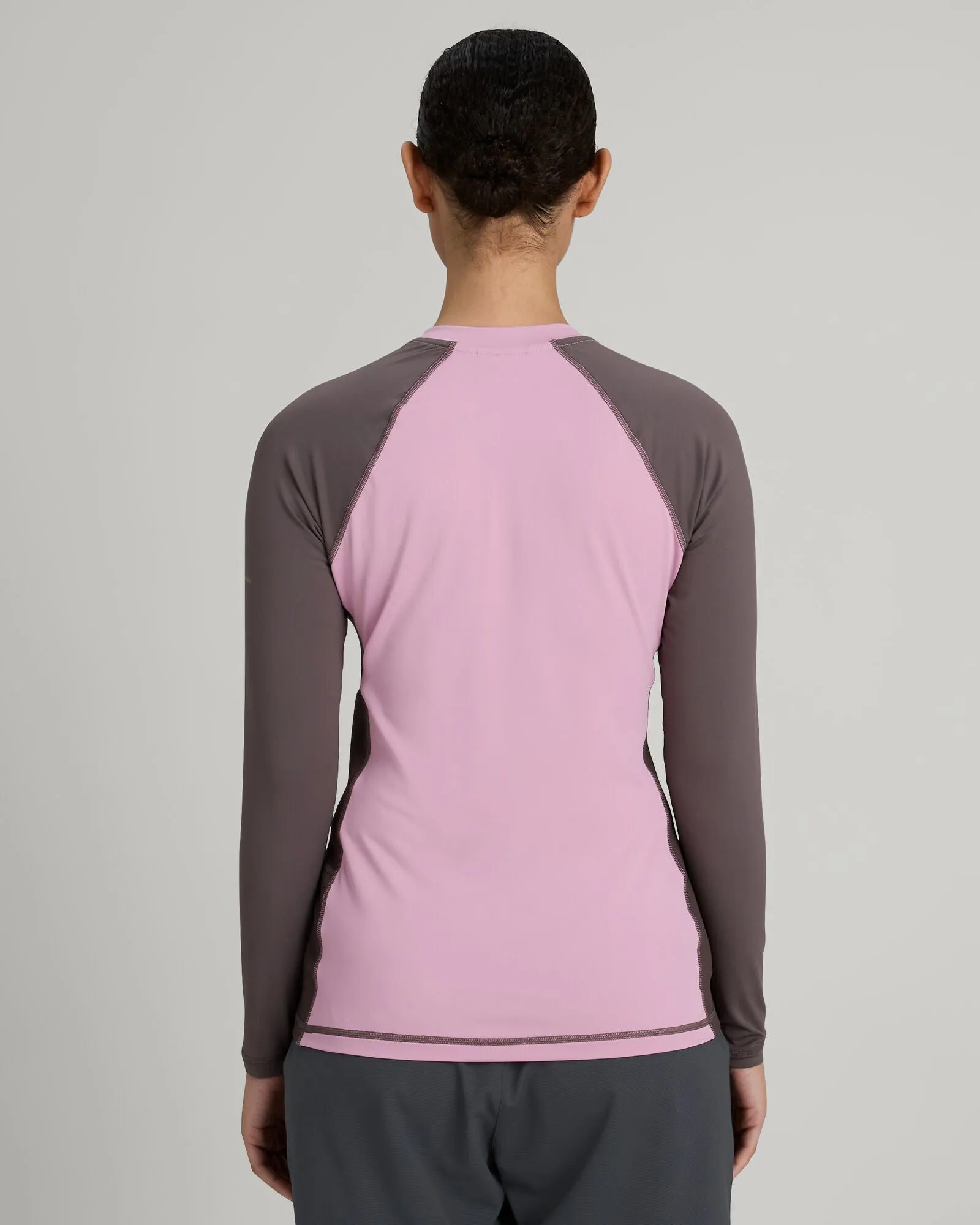 WTR-Seeker Women's Splash Long Sleeve Top - Zen/Dark Quartz/Light Quartz